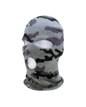 'Camo 3 Holes Mask'