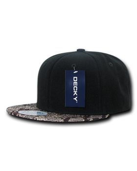 'Animal Pattern Snapback'