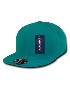 '6 Panel High Profile Structured Acrylic/Polyester Fitted'