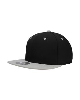 '6 Panel High Profile Structured Acrylic/Polyester Fitted'
