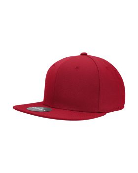 '6 Panel High Profile Structured Acrylic/Polyester Fitted'