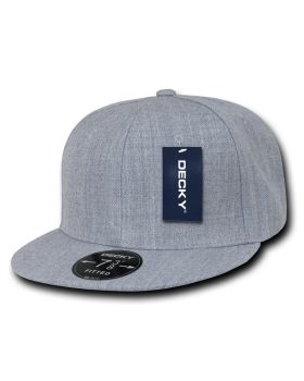 '6 Panel High Profile Structured Acrylic/Polyester Fitted'