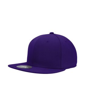 '6 Panel High Profile Structured Acrylic/Polyester Fitted'