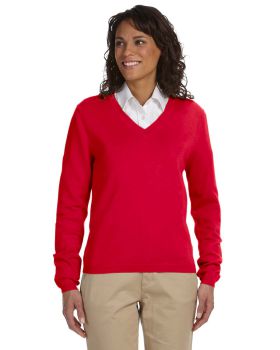 'Devon & Jones D475W Ladies V-Neck Sweater'