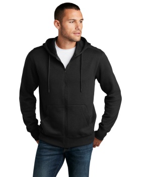 'District DT1103 Perfect Weight  Fleece Full Zip Hoodie'