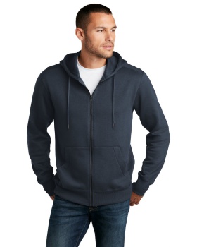 'District DT1103 Perfect Weight  Fleece Full Zip Hoodie'