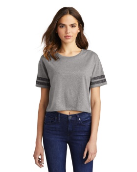 'District DT488 Women's Scorecard Crop Tee'