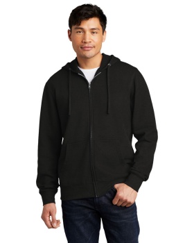 'District DT6102 V.I.T. Fleece Full Zip Hoodie'