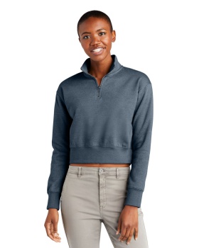 'District DT6111 Women's V.I.T. Fleece 1/2 Zip'