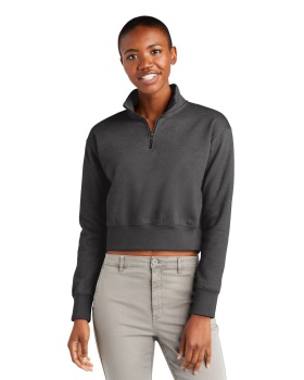 'District DT6111 Women's V.I.T. Fleece 1/2 Zip'