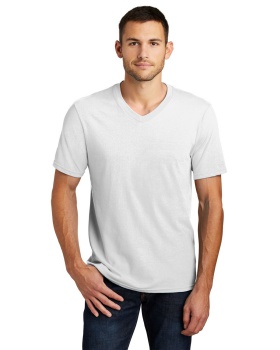 District DT6500 Young Mens Very Important V-Neck Tee DT6500