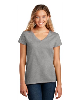 'District DT8001 Women's Re Tee V Neck'