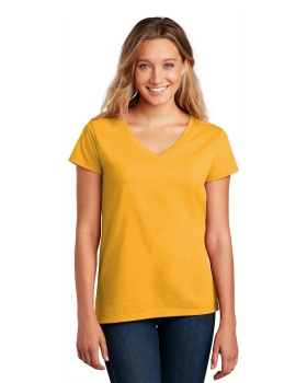 'District DT8001 Women's Re Tee V Neck'