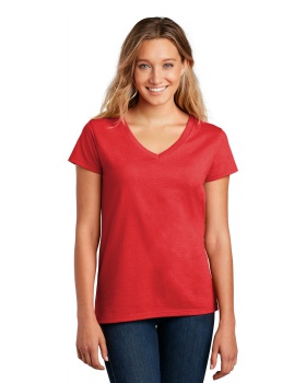 'District DT8001 Women's Re Tee V Neck'