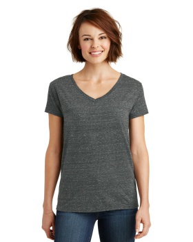District DM465 Ladies Cosmic Relaxed V-Neck Tee