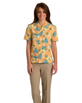 'Edwards 1035 Hibiscus Multi-Color Camp Shirt'