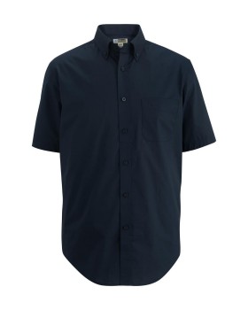 'Edwards 1231 Men's S/s Stretch Poplin Shirt'