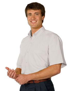 Edwards 1245 Men's Lightweight Short Sleeve Poplin Shirt