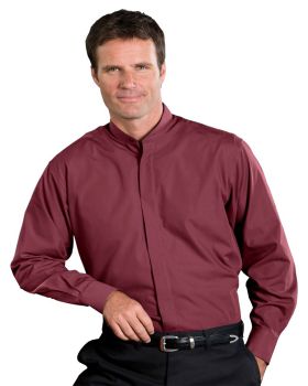 'Edwards 1396 Men's Banded Collar Tall Shirt'