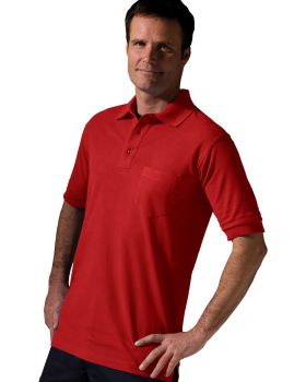 Edwards 1505 Blended Pique Short Sleeve With Pocket Polo Shirt