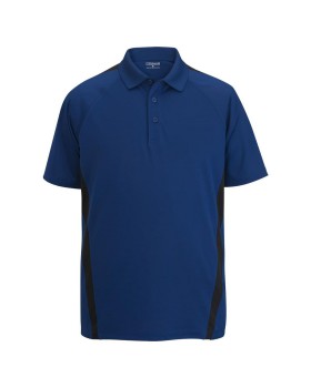 'Edwards 1513 Men's Snag-Proof Color Block Short Sleeve Polo'