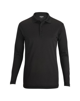 'Edwards 1527 Men's Mini Pique Snag Proof Long Sleeve Polo'