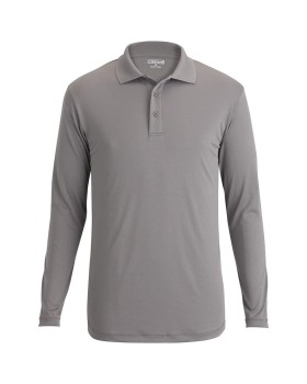 'Edwards 1527 Men's Mini Pique Snag Proof Long Sleeve Polo'