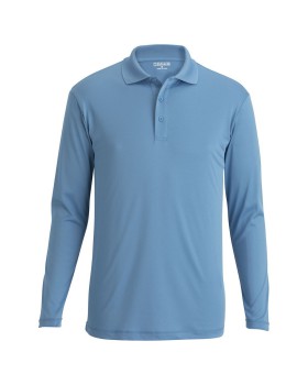 'Edwards 1527 Men's Mini Pique Snag Proof Long Sleeve Polo'