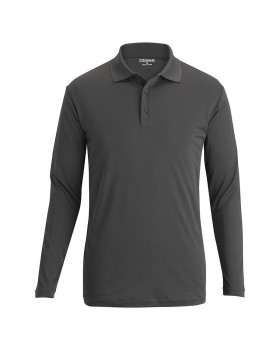 'Edwards 1527 Men's Mini Pique Snag Proof Long Sleeve Polo'