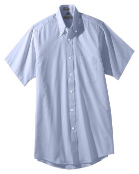 'Edwards 1925 Men's Tall Pinpoint Oxford Shirt - Short Sleeve'