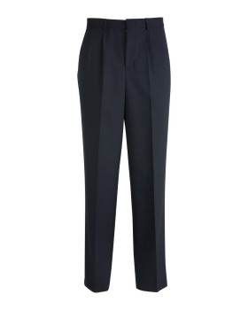 Edwards 2633 Men's Pleated Front Poly/wool Pant