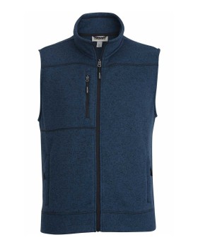 'Edwards 3463 Men's Sweater Knit Fleece Vest'