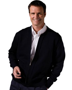 Edwards 381 Full Zip Acrylic Sweater 