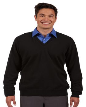 'Edwards 4090 V-Neck Cotton Blend Sweater'