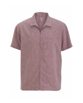 Edwards 4281 Men's V-Neck Zip Service Shirt