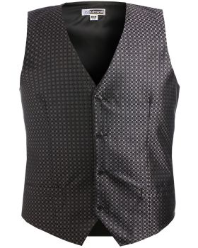 Edwards 4396 Men's Grid Brocade Vest