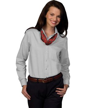 'Edwards 5077 Women’s Easy Care Long Sleeve Oxford Shirt'