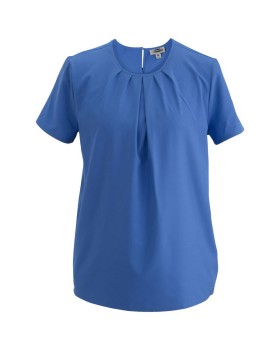 'Edwards 5224 Ladies' Jewel Neck Ss Blouse'