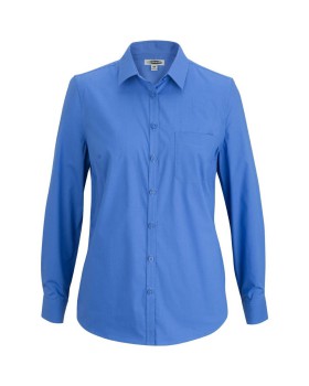 'Edwards 5246 Ladies' L/s Stretch Poplin Blouse'