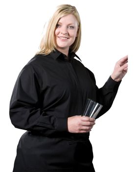 'Edwards 5290 Ladies Cafe Shirt-Long Sleeve'