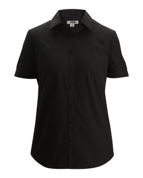 'Edwards 5356 Ladies' Essential Broadcloth Shirt Short Sleeve'