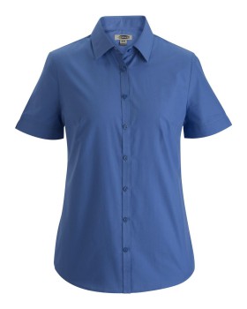 'Edwards 5356 Ladies' Essential Broadcloth Shirt Short Sleeve'