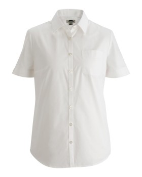 'Edwards 5356 Ladies' Essential Broadcloth Shirt Short Sleeve'