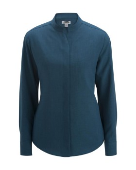 'Edwards 5398 Ladies' Stand-Up Collar Shirt'