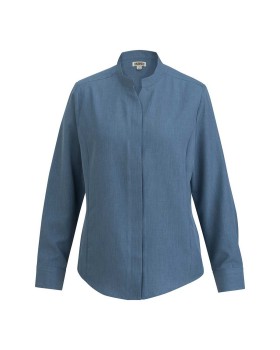 'Edwards 5398 Ladies' Stand-Up Collar Shirt'