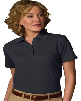 Edwards 5500 Ladies Blended Pique Short Sleeve Polo Shirts