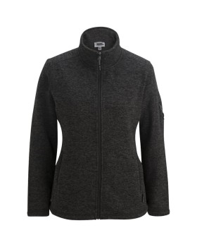 'Edwards 6460 Ladies' Sweater Knit Fleece Jacket'