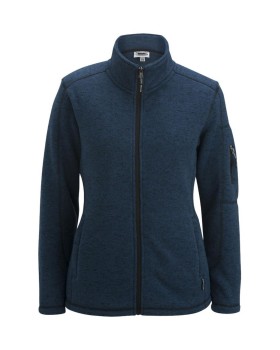 'Edwards 6460 Ladies' Sweater Knit Fleece Jacket'