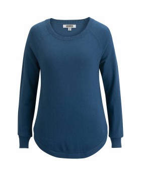 'Edwards 7051 Ladies' Scoop Neck Pullover Sweater'