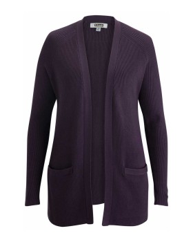 'Edwards 7053 Ladies' Open Front Tunic Cardigan'